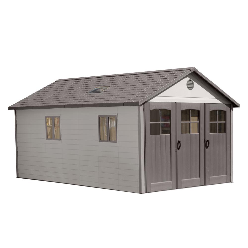 Lifetime 11 ft. x 18.5 ft. Storage Shed with 9 ft. Wide 